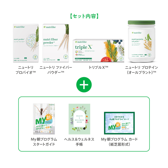 Amway - Amway 賞味期限切れプロテイン My朝セット (オールプラント) ：Amway(アムウェイ)Shopping