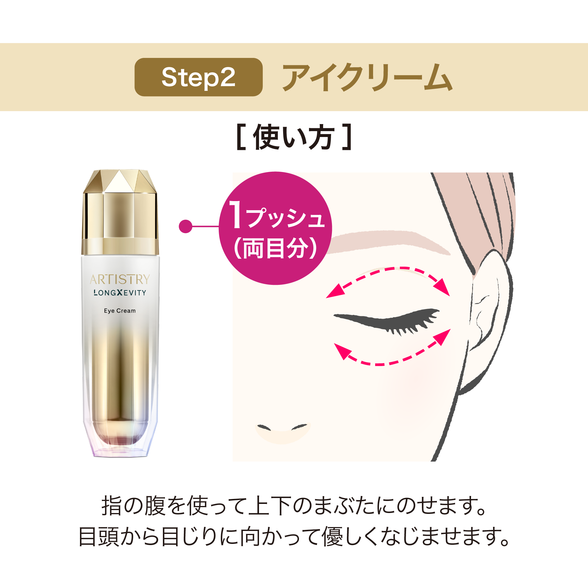 アムウェイ　アイクリーム ロンジェビティ アイクリーム) ：Amway(日本アムウェイ) | amwaylive