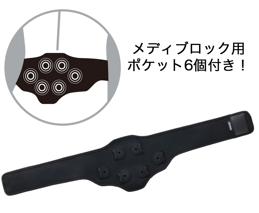 メディブロック 磁気治療器用サポーター（腰用）L) ：Amway(日本  