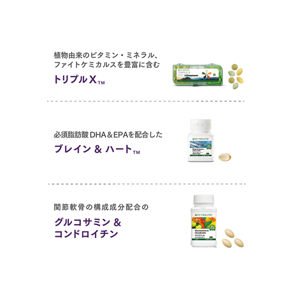 アムウェイNutrilite ニュートリライト ゴールデンエイジ パック