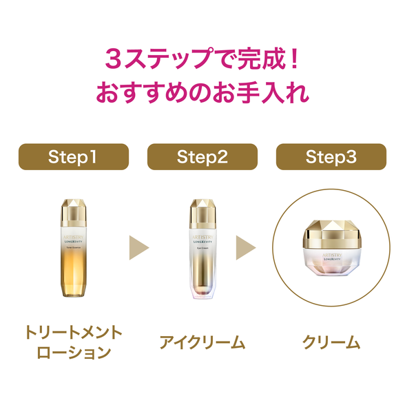 ロンジェビティ クリーム レフィル) ：Amway(日本アムウェイ) | amwaylive