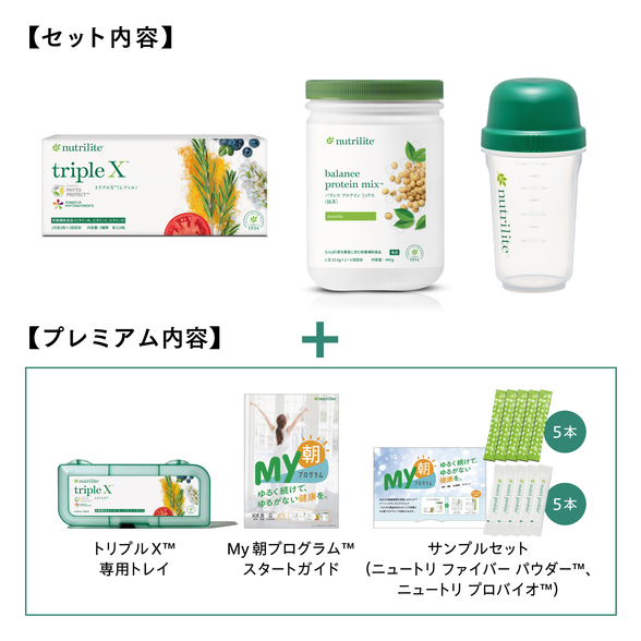 ニュートリライト ベーシックセット 抹茶：Amway(アムウェイ)Shopping