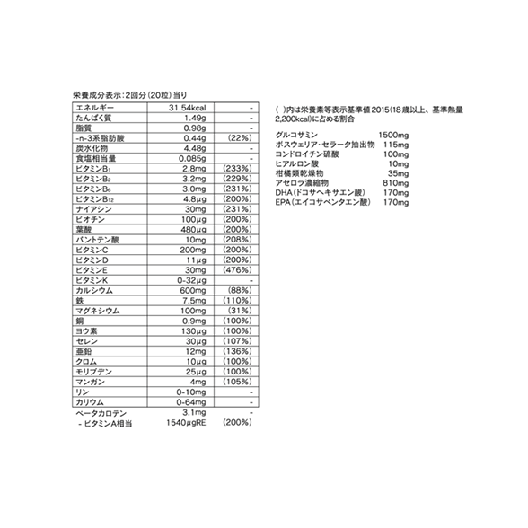 健康食品アムウェイ　ニュートリライト ゴールデンエイジパック