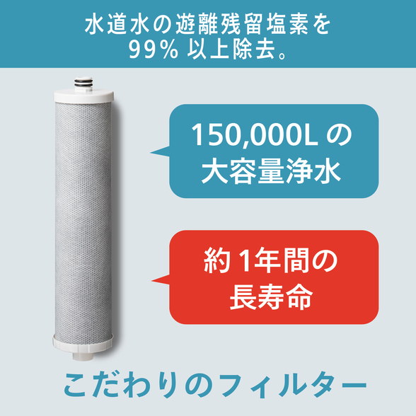 未使用品/初期梱包材欠品】アムウェイ BathSpring バスルーム浄水器